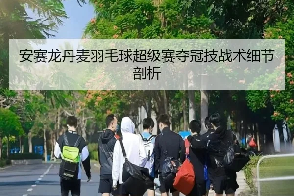 安赛龙丹麦羽毛球超级赛夺冠技战术细节剖析 - feisu